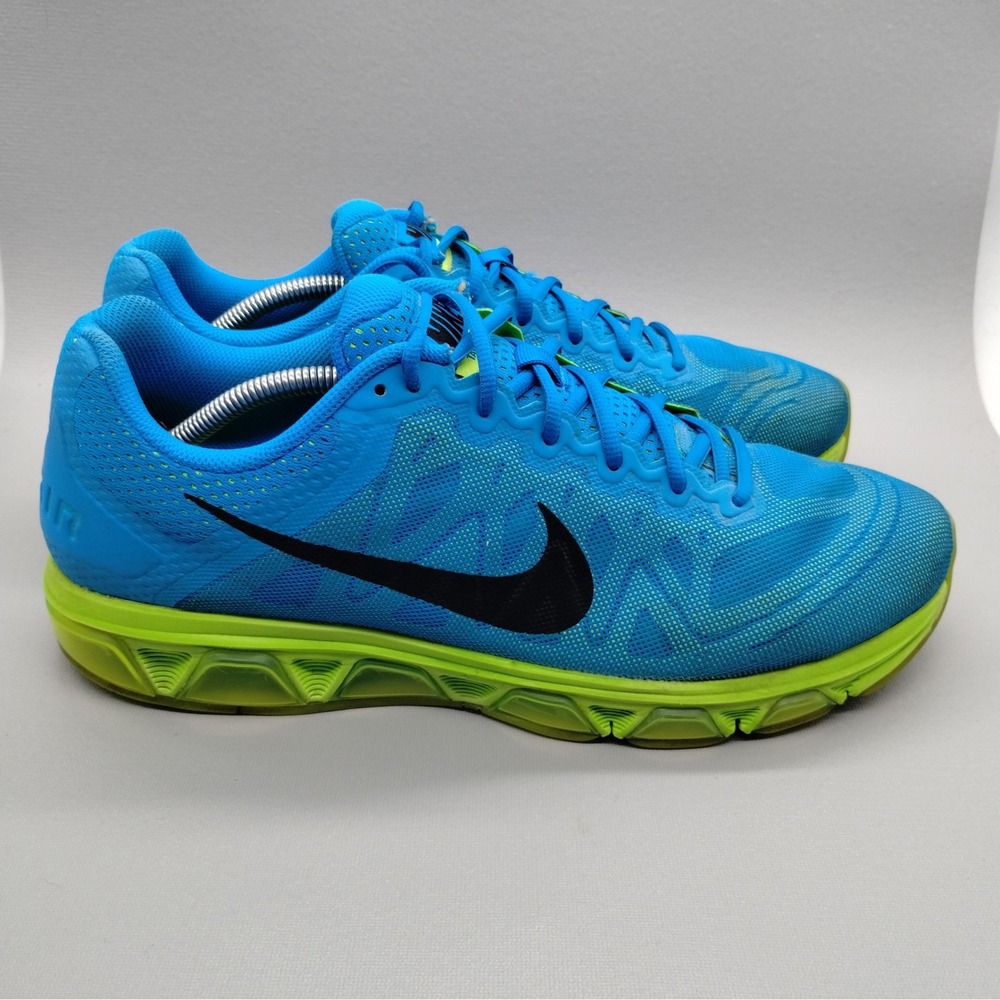 Nike Air Max Tailwind 7 Blue‎ Green Mens Running Shoes Sneakers Size 13 Training